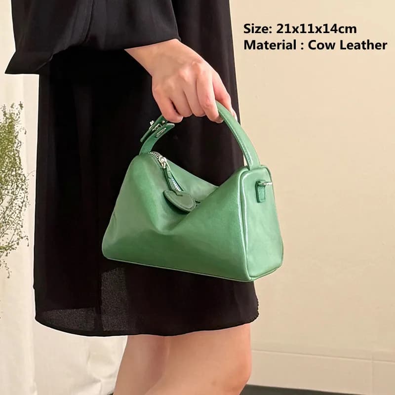 Borse da Donna in Vera Pelle di Vacchetta, Borsa a Secchiello, Borsa Pranzo, Borsa Tote, Borsa a Tracolla di Lusso, Borse Grandi da Donna