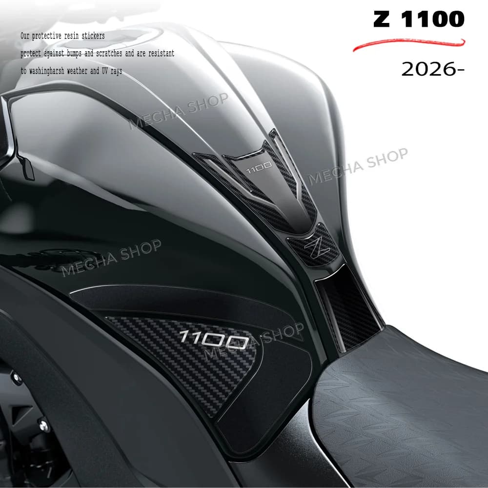 For Z1100 Z 1100 2026 Motorrad 3D Fuel Tank Pad Sticker Set Gas Oil Protection Decals Waterproof
