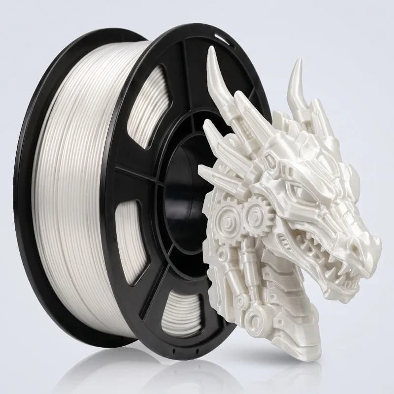 3D Printer Filament: Silk PLA 1.75mm 250g Spool — Dimensional Accuracy: ±0.02mm