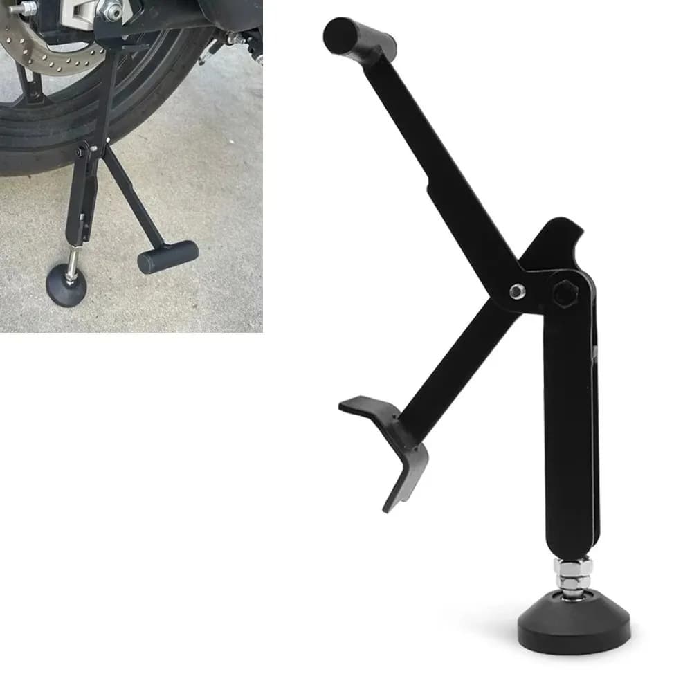 Supporto per moto Supporto per manutenzione per pulizia catena ruota pieghevole per risparmiare manodopera Sostituzione jack per supporto per ascensore per moto portatile