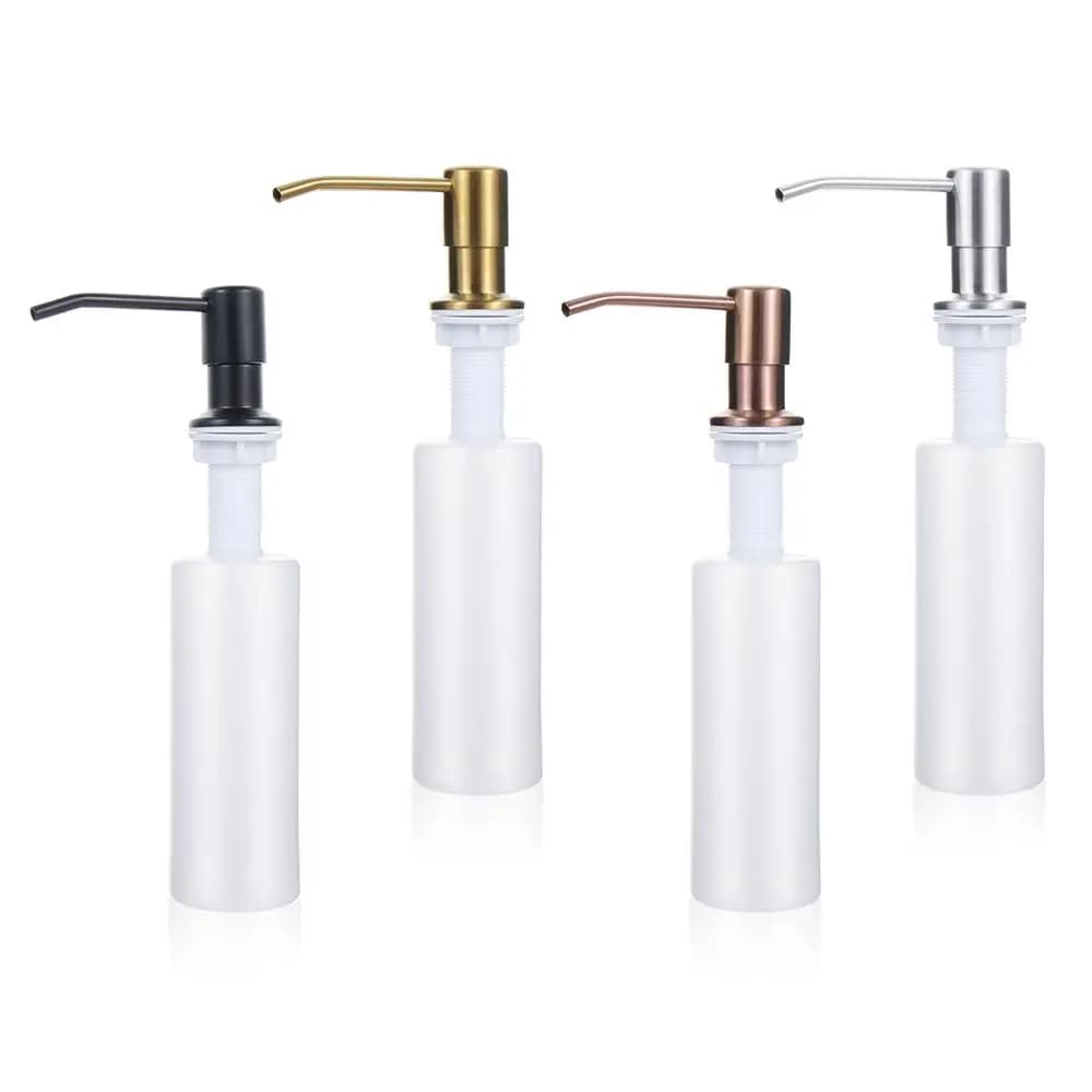 Dispenser di sapone per lavello da cucina Detergente liquido per lavaggio a mano Pompa per dispenser Accessori per il bagno