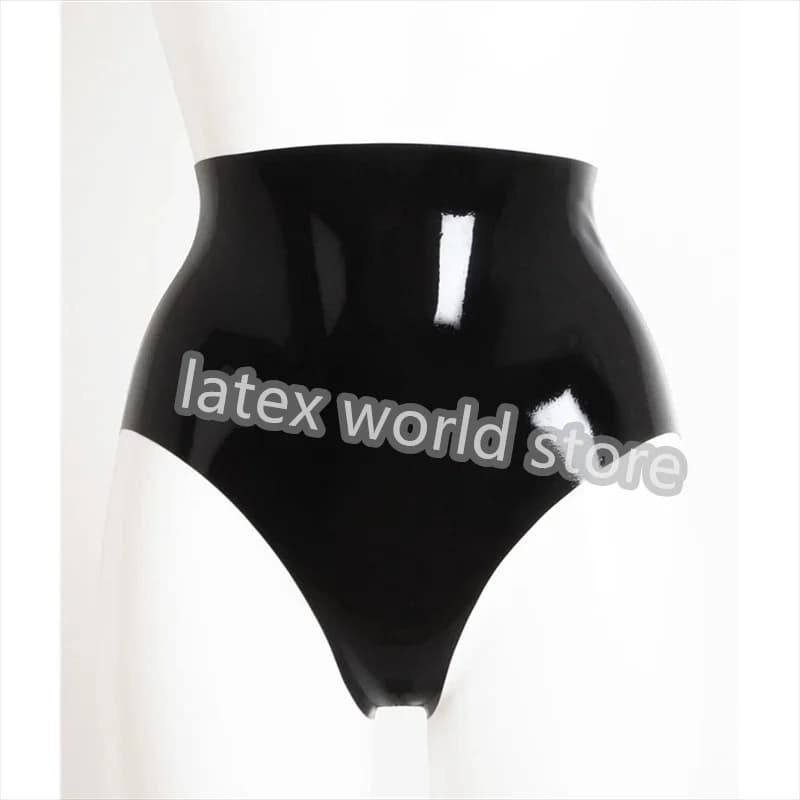 Female Latex Shorts Sexy Fetish Latex Briefs Panties Underwear for Women Cosplay Costumes Custom Made