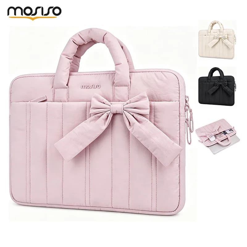 Laptop Case 13 13.3 14 15 inch Puffy Laptop Sleeve for MacBook Neo Pro Air 13.6 M5 M4 M3 M2 M1 HP Dell ASUS Lenovo Carrying Bag