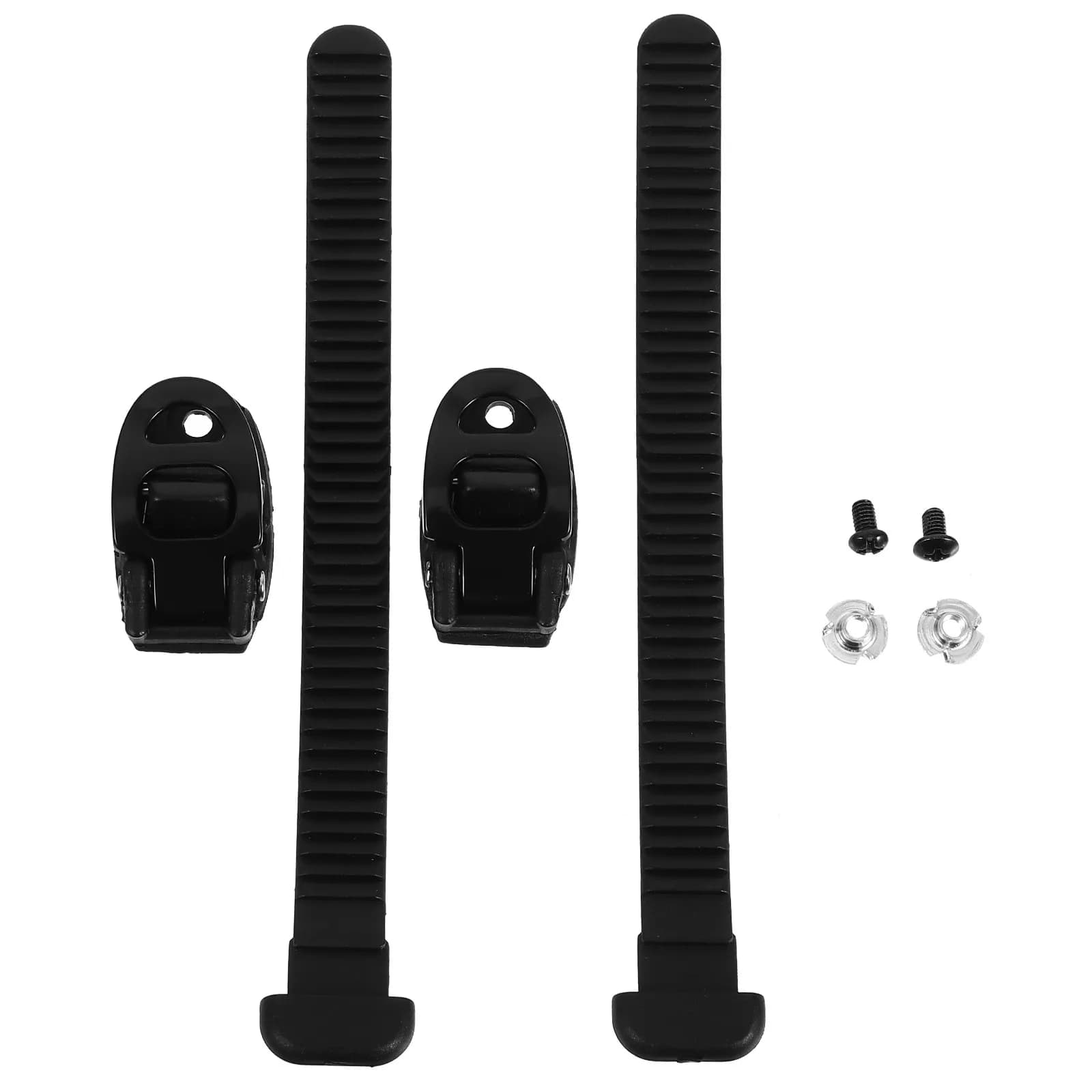 2 Set di Cinghie con Fibbia per Pattini a Rotelle, Strumento di Fissaggio Professionale Regolabile, Accessori Portatili di Ricambio per Pattini da Ghiaccio