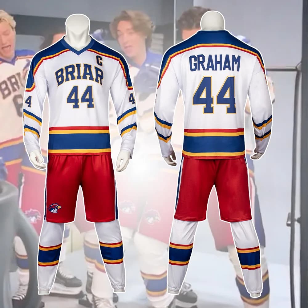 2026 Off Campus TV Series Briar University Hockey Jersey Graham Logan Di Laurentis Tucker Merch Shirt Unisex T-shirt cosplay