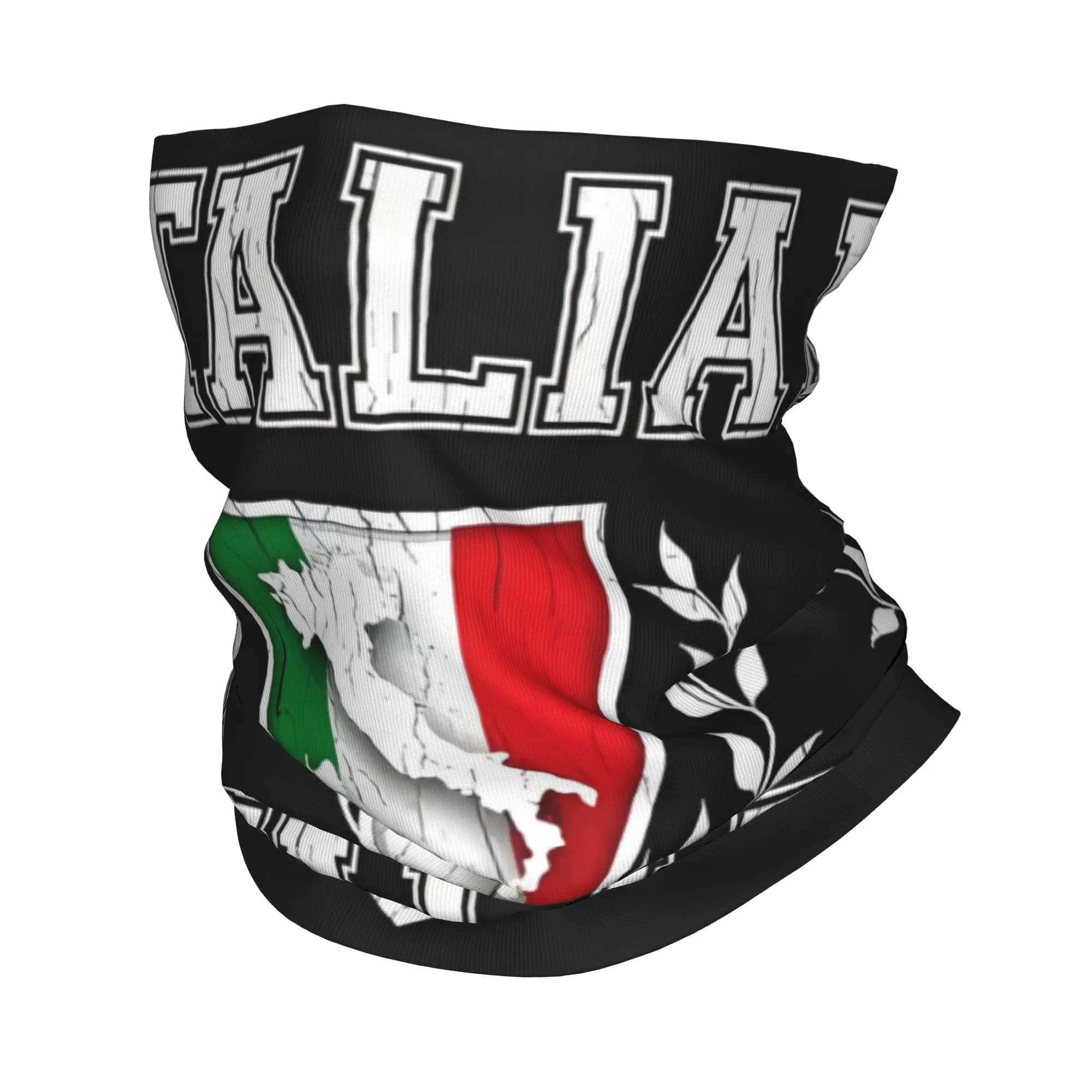 Personalizzato Italia Bandiera Bandana Scaldacollo Uomo Donna Inverno Sciarpa Sciarpa Ghetta Vintage Sardegna Stemma Copertura per il viso