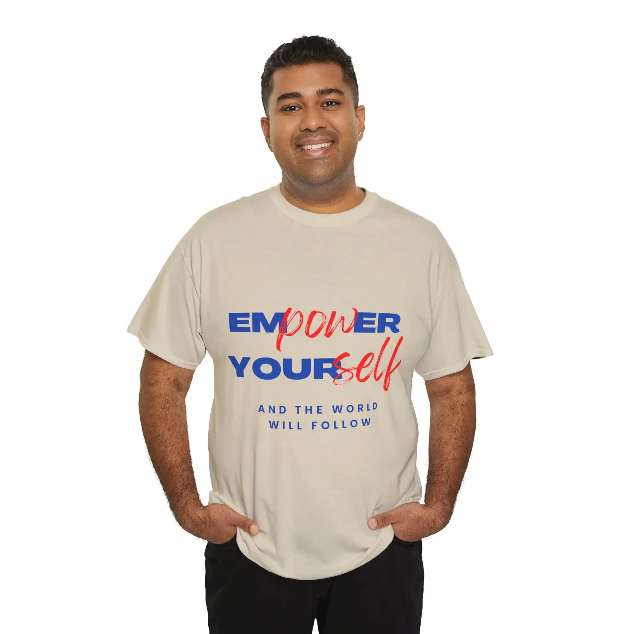 Empower Yourself Maglietta motivazionale Citazione positiva ispiratrice Autoempowerment