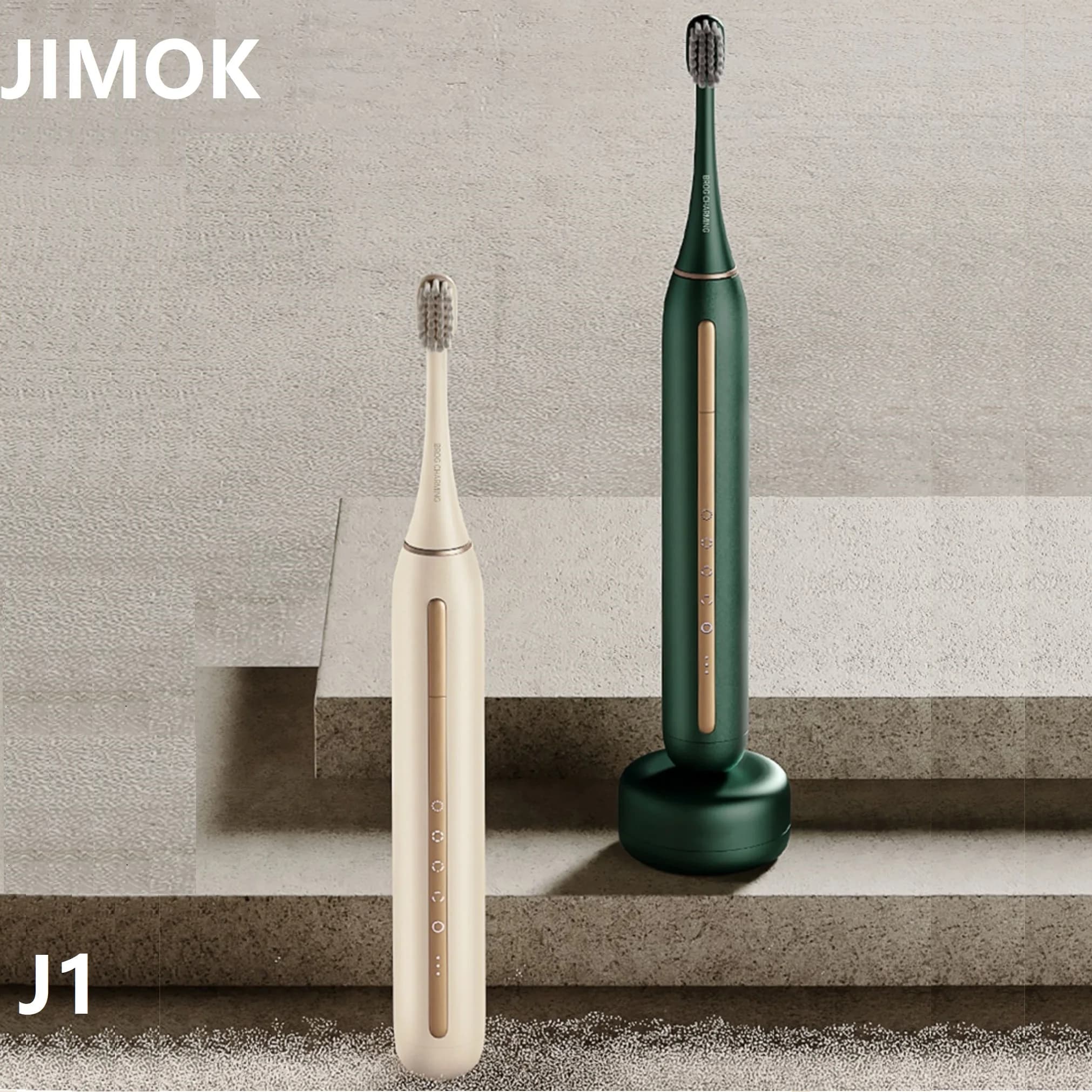 JIMOK J1 spazzolino elettrico potente Ultra sonic Sonic USB ricaricabile per adulti sbiancante tecnologia medica spazzolatura