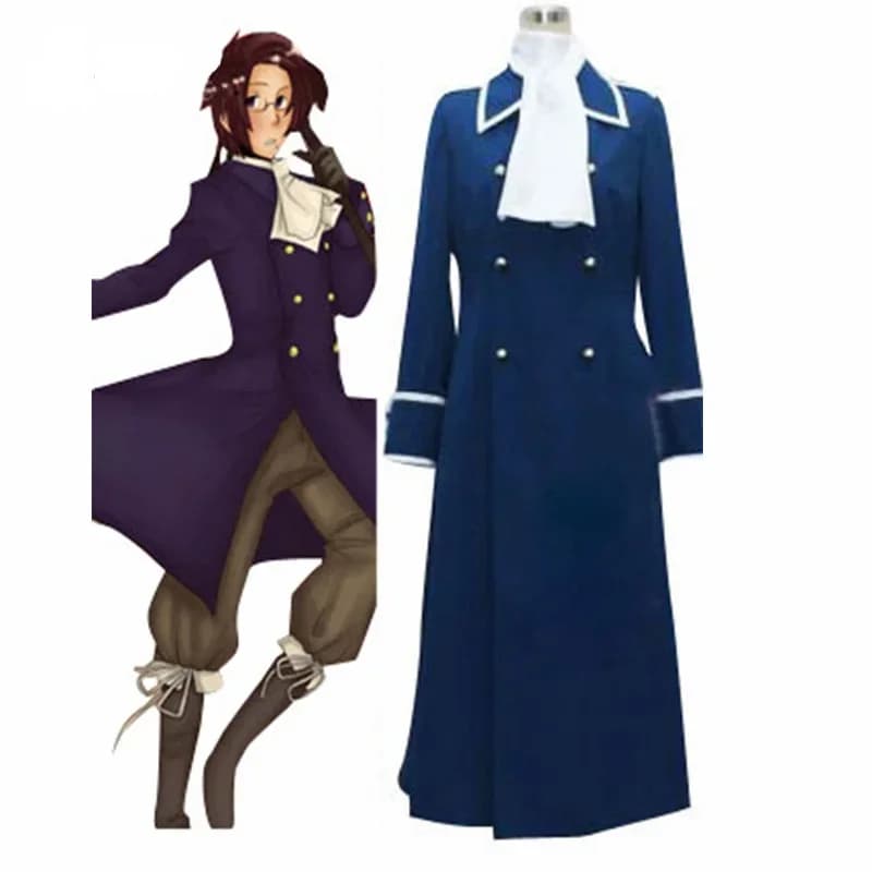 Costume cosplay APH Axis Powers Hetalia Austria Uniforme su misura di qualsiasi dimensione per il costume di Halloween