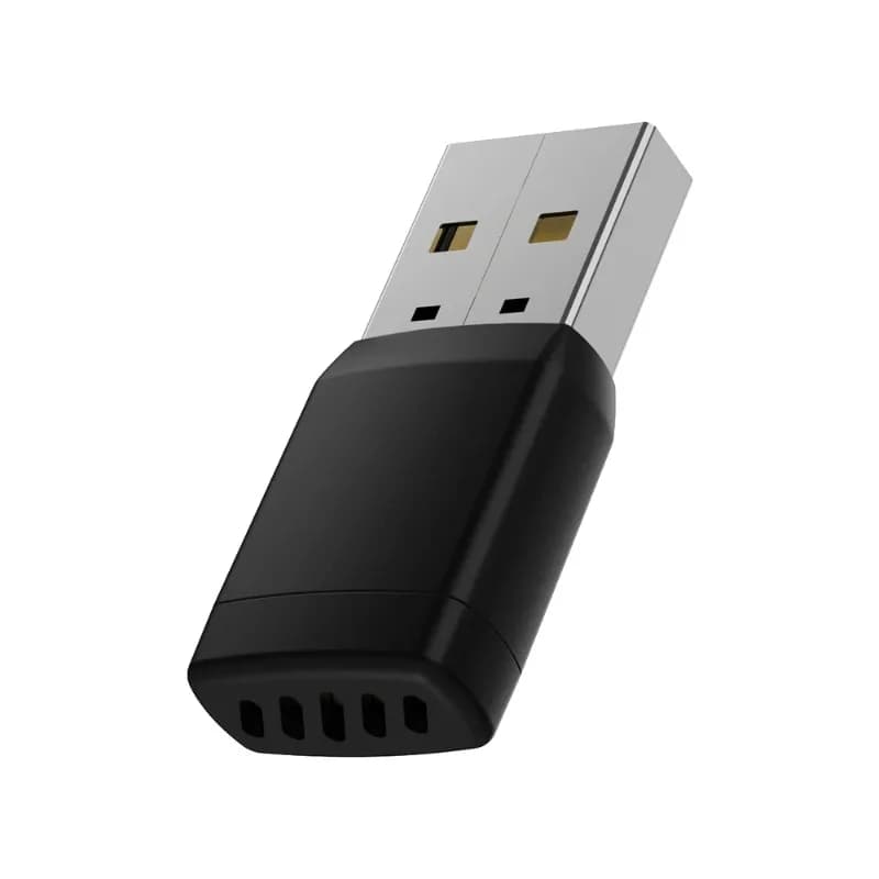 Dongle USB per CarPlay e Android Auto da cablato a wireless, plug and play, con controllo vocale per auto con CarPlay e Android Auto cablati