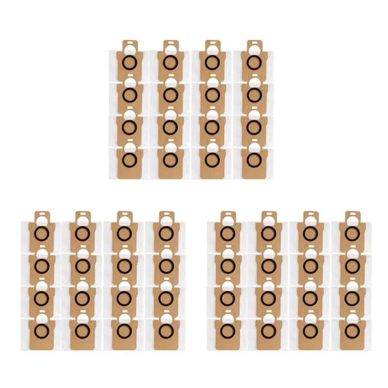 Sacchetto raccoglipolvere ABUL-48PCS per robot aspirapolvere X10+, Mijia Omni 1S, B101CN / Dreame Bot S10 S20 Pro, X10 L10 L10S Ultra Vacuum