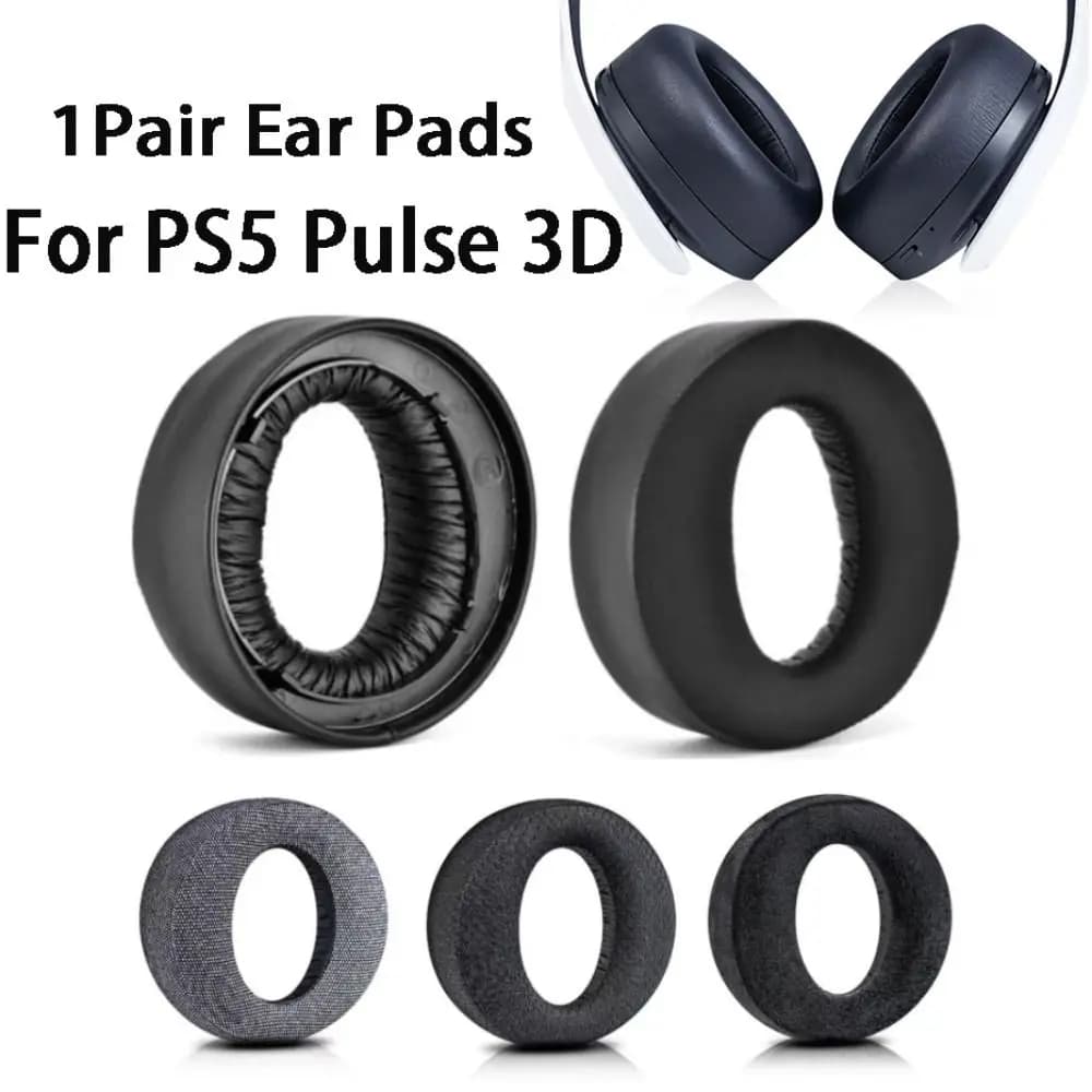 Per Sony Playstation PS5 Pulse 3D Cuffie wireless Cuffie Cuscinetti auricolari di ricambio Tazze Cuscinetti in memory foam
