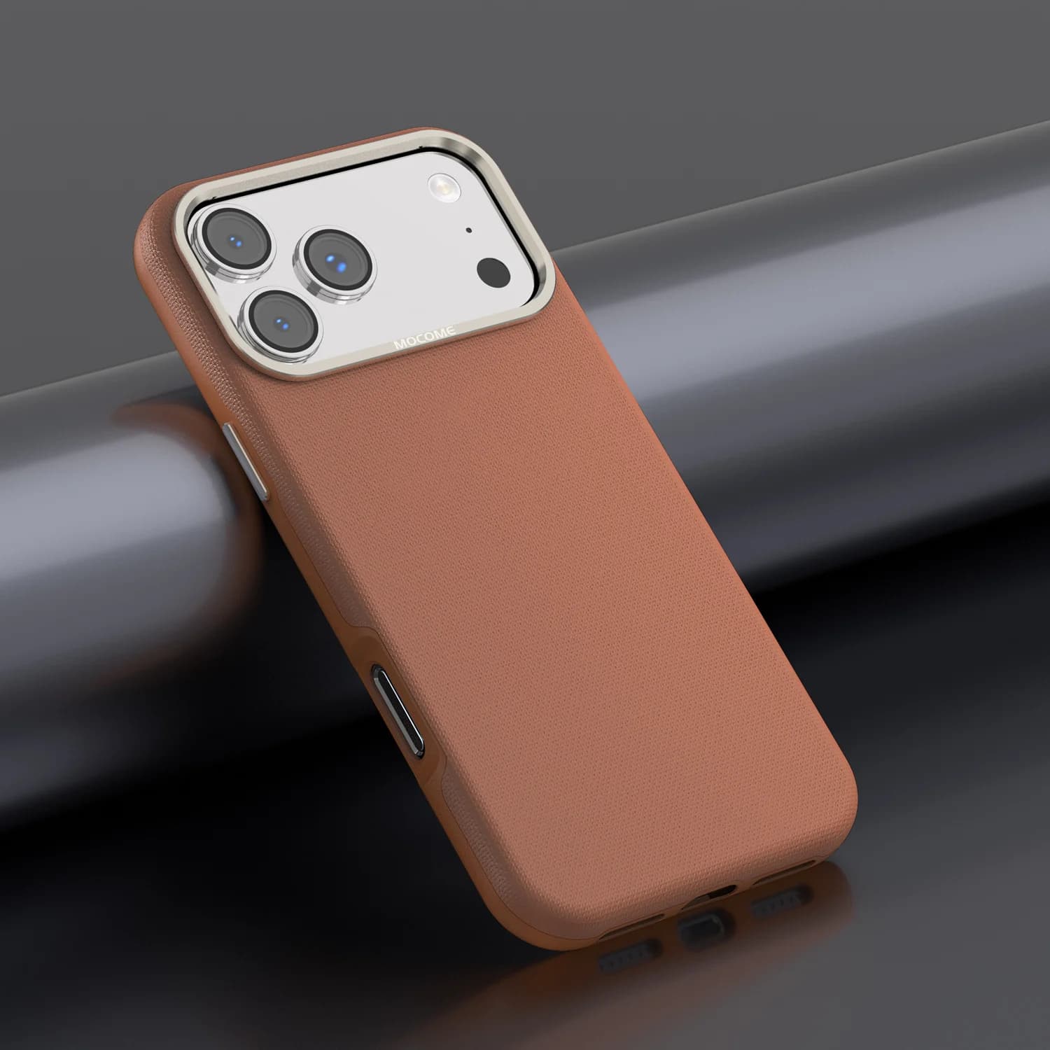 Custodia di Lusso Business per iPhone con MagSafe per iPhone 17 Pro Max 16 Pro 15 14 13 12 Pro Max AIR, Cover Protettiva Antiurto in Metallo con Protezione Lente