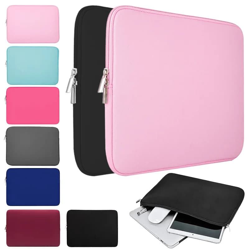 Borsa per notebook portatile per MacBookAir Pro 11 "13" 14 "15" 15.6 "Borsa a maniche Xiaomi Huawei Lenovo Dell HP Borsa a maniche per tablet