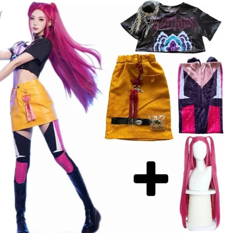Costume Cosplay per Gruppo Idol, Abbigliamento per Giochi di Ruolo, Halloween, Carnevale, Feste 2026