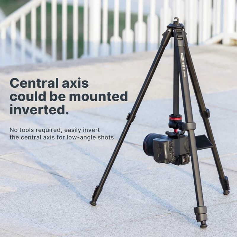 Camera tripod Ulanzi OMBRA 1.5M 8KG Maxload for DSLR portable travel tripod with 360 ° Quick release adjustable ball head