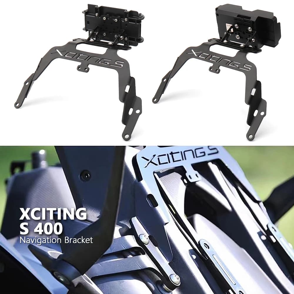 Nuovi Accessori Moto Supporto Del Basamento Del Telefono Supporto Piastra di Navigazione GPS Staffa Misura Per KYMCO XCITING S 400 Xciting S400