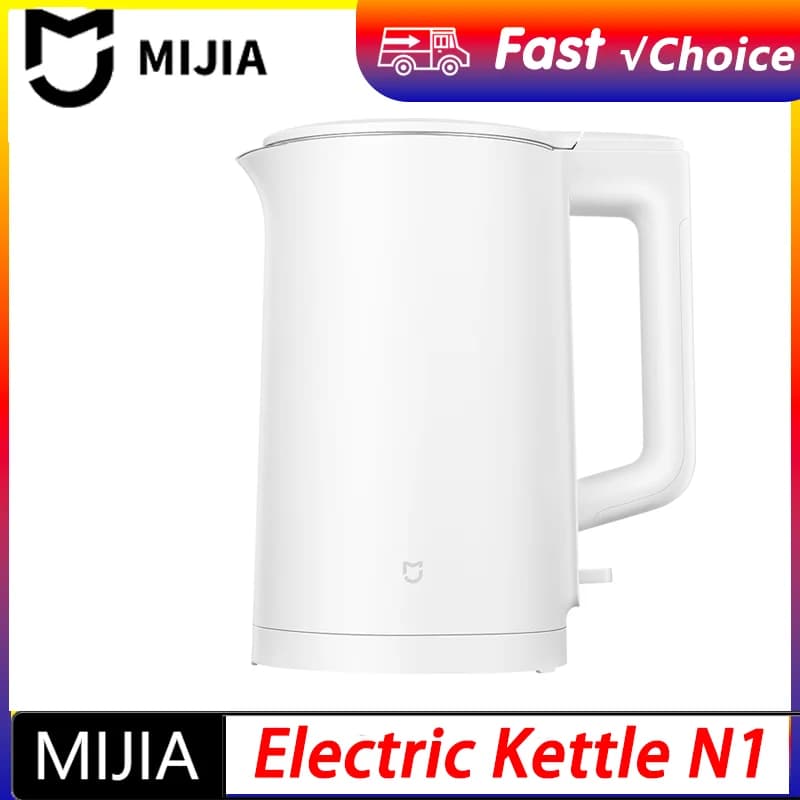 MIJIA Electric Kettle N1 Fast Hot Boiling Pot Stainless Water Kettle 220V Hotel Family Trip Kitchen Smart Kettle Home-MI