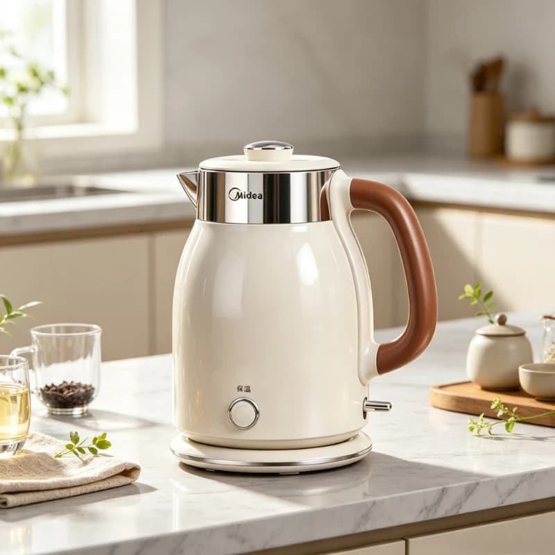 Unisex 2.5L 316L Stainless Steel Electric Kettle, Food-Grade Seamless Inner Tank Keep Warm 55℃ 1800W Detachable Lid for Home