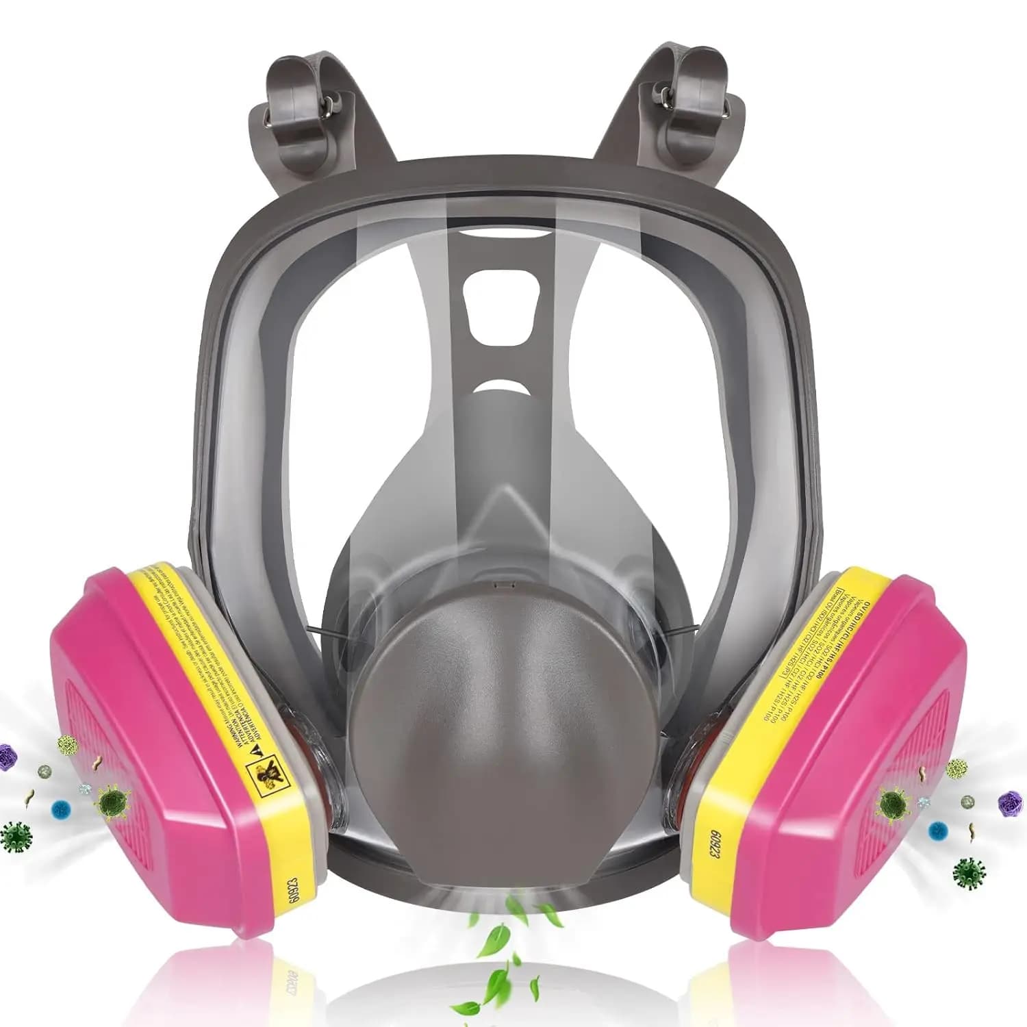 6800 gas mask full face respirator] paint mask for painting, machine polishing, welding and other work protection, Gas Mask