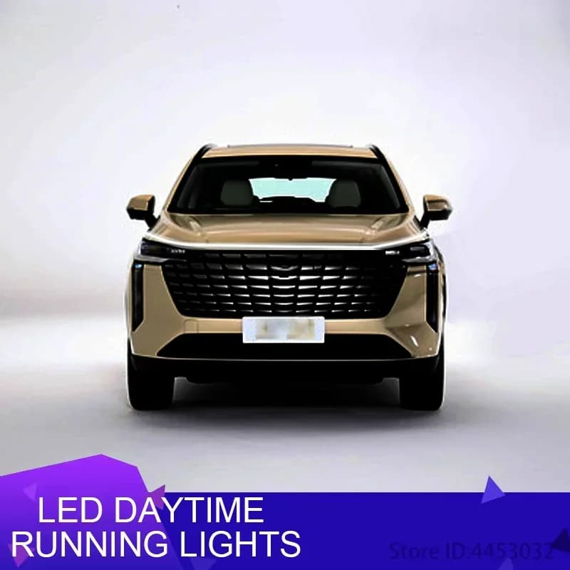 DRL Car hood lights for Haval jolion 2023 h6 h2 hev h5 h9 Flexible LED Strips Welcome light Automatic Scanning