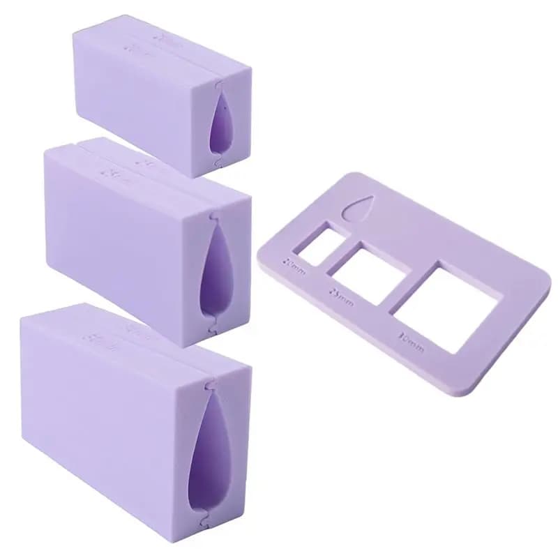 ABAE-Clay Bead Roller Water-Drop Polymer Clay Mold Polymer Clay Teardrop Shape Molds For Jewelry Making, 20/25/30Mm