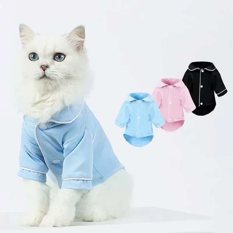 Pigiama per Animali Domestici, Abbigliamento alla Moda per Cani, Cappotto di Lusso, Giacca per Cani e Gatti di Piccola e Media Taglia, Chihuahua, Bulldog