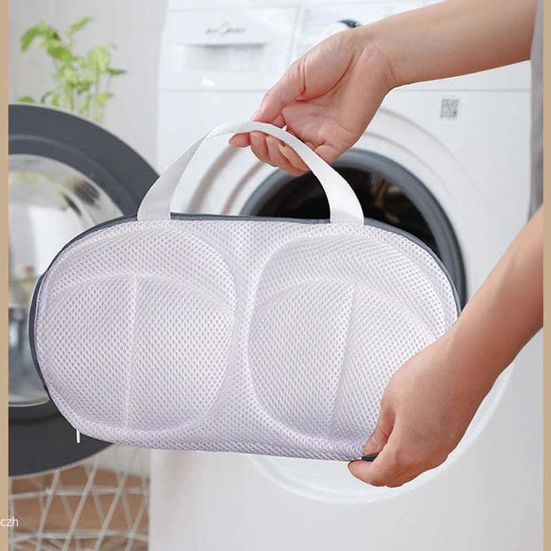 Sacchetto per lavaggio reggiseni e biancheria intima, 1 pezzo, con tasca in rete anti-deformazione, speciale per lavatrice