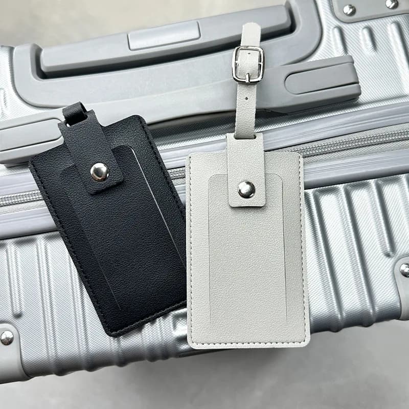 Etichette per Bagagli da Viaggio, Copri Etichette ID Valigia, Porta Etichette Bagaglio, Etichette per Imbarco, Etichette Portatili, Accessori da Viaggio alla Moda