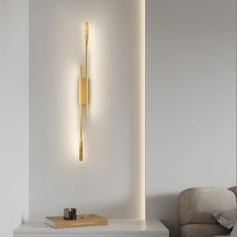 Lampada da parete a LED di lusso Lampada da illuminazione per interni Comodino Camera da letto Soggiorno Corridoio Decorazione domestica moderna Applique da parete