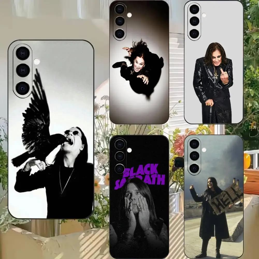 Singer O-Ozzy O-Osbourne Phone Case For Samsung A72,A71,A72,A70,A53,A52,A51, Black Soft Cover TPU