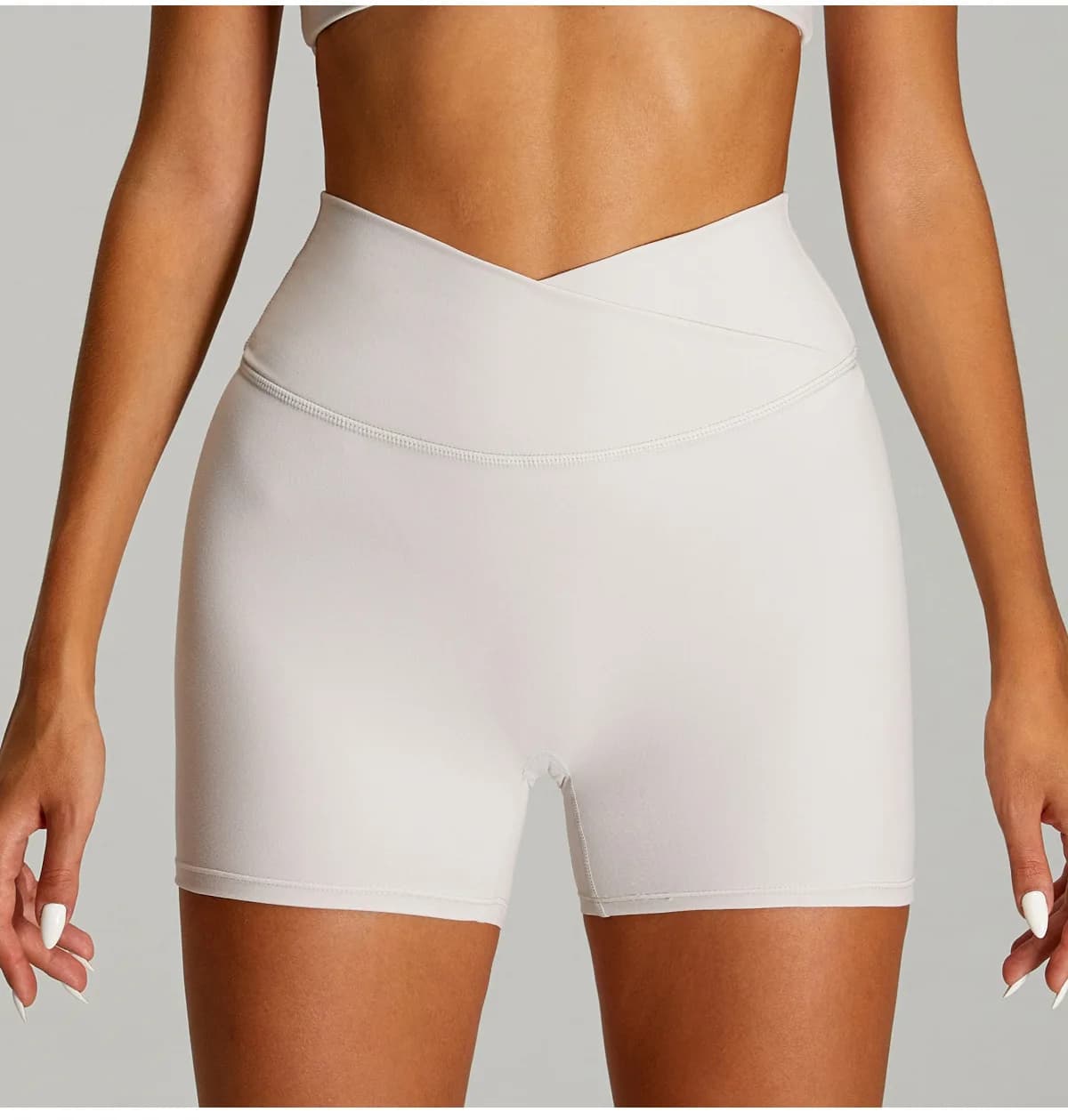 Women's Yoga Shorts, High Impact Shorts for Fitness, Running and Cycling, High Life Breathable Sports Leggings, Push-Up Gym Shorts