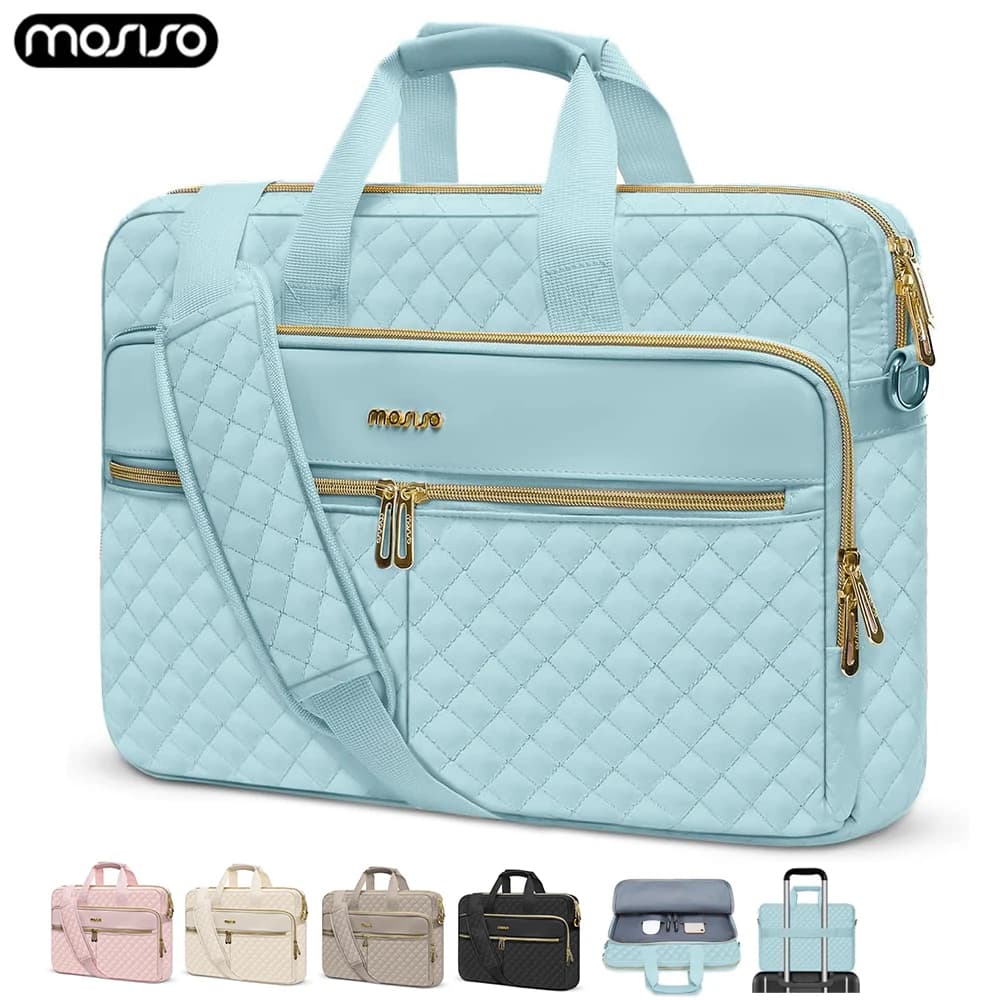 Borsa per Laptop valigetta per MacBook Air Pro 15 16 pollici M1 M2 M3 Dell Asus borsa a tracolla per Computer borsa da viaggio per Notebook da lavoro