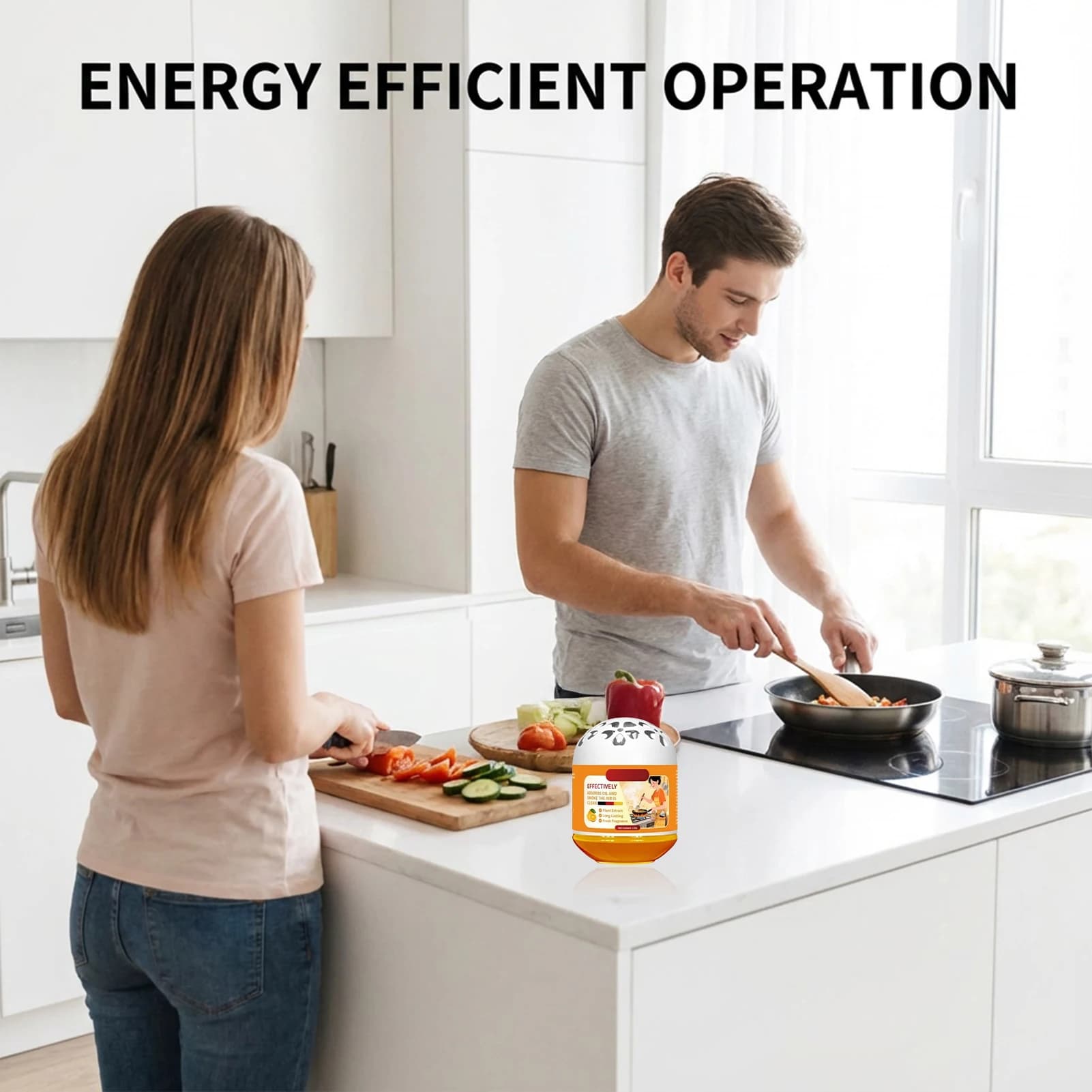 Scatola purificatore d'aria con funzione di rimozione degli odori Decompose in modo efficiente le fumi di cottura per la cucina in cucina