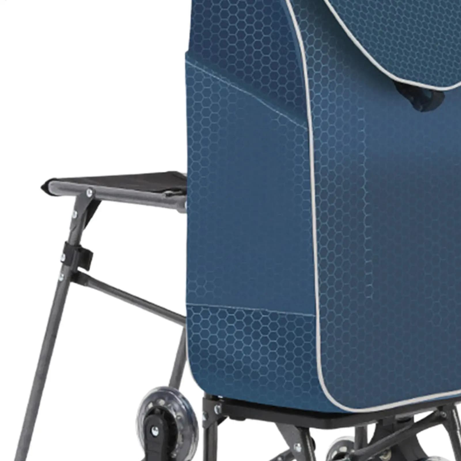 Stair Climber Cart 3-Wheeled Foldable Climbing Trolley Bag Portable Shopping Cart For Elderly Stair Apartment Market Laundry