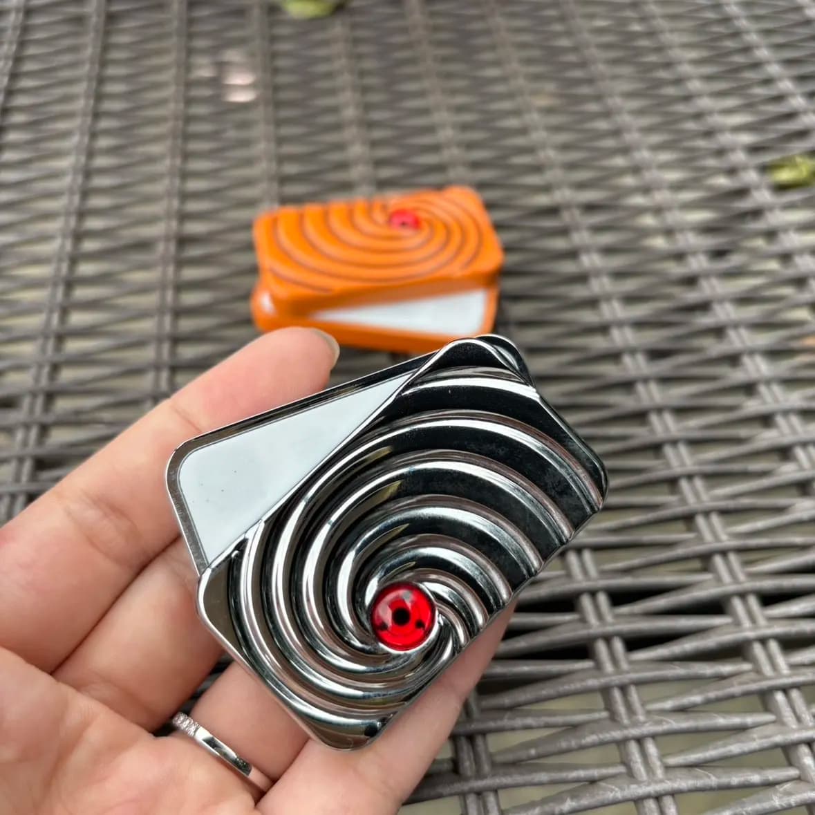 Fidget Sliders Slider Metallo Fidget Toys Sollievo dallo stress Fidget Spinner Pillbug In lega di zinco EDC Beetle Finger Spinner Giocattolo Regali