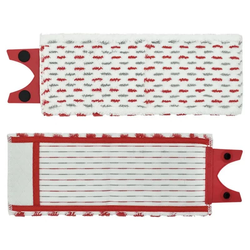 2 Pezzi di Ricambio per Vileda Ultramax/Ultrama 2in1, Panni Lavabili per Scopa a Vapore, Testina Piatta in Microfibra per Pulizia Pavimenti