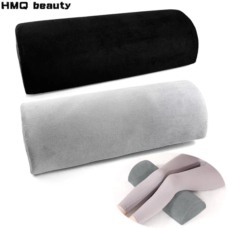 Half-Moon Reinforced Leg Bearing Memory Foam Neck Support Bearing for Eyelash Mount Bearing Semi-Round Knee Pad Supplies for Beauty Salon
