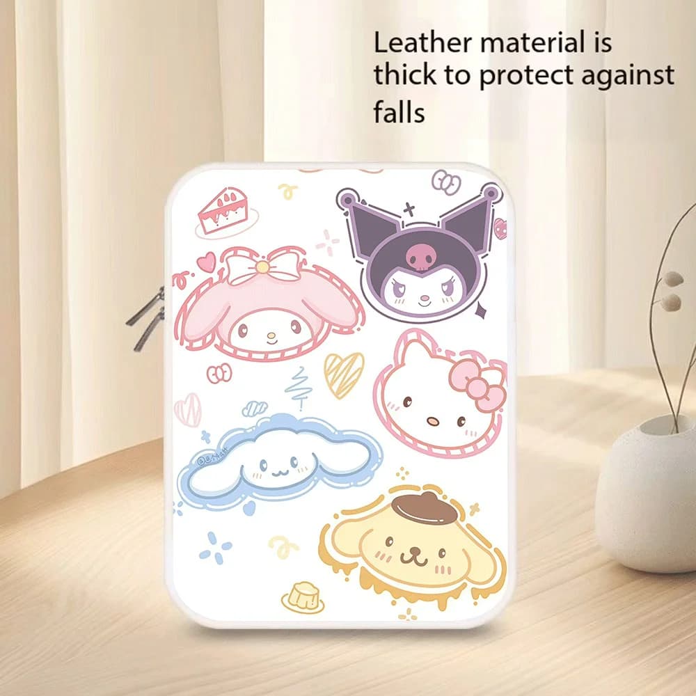 Custodia per Laptop Antiurto da 10, 12, 13, 14, 15 Pollici con Design Anime Carino Hello Kitty Kuromi, Borsa per Tablet, Custodia per MacBook, Regalo di Natale