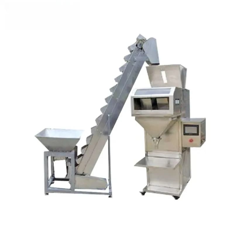 Riempitrice per biscotti semiautomatica per imballaggio e riso, farina d'avena, frutta secca da 1 kg, prezzo di fabbrica