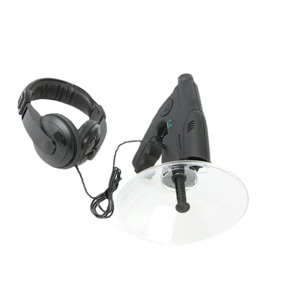 Telescopio per microfono parabolico a lunga distanza per ascolto di uccelli 8x Occhiali per birdwatching Amplificatori audio monoculari
