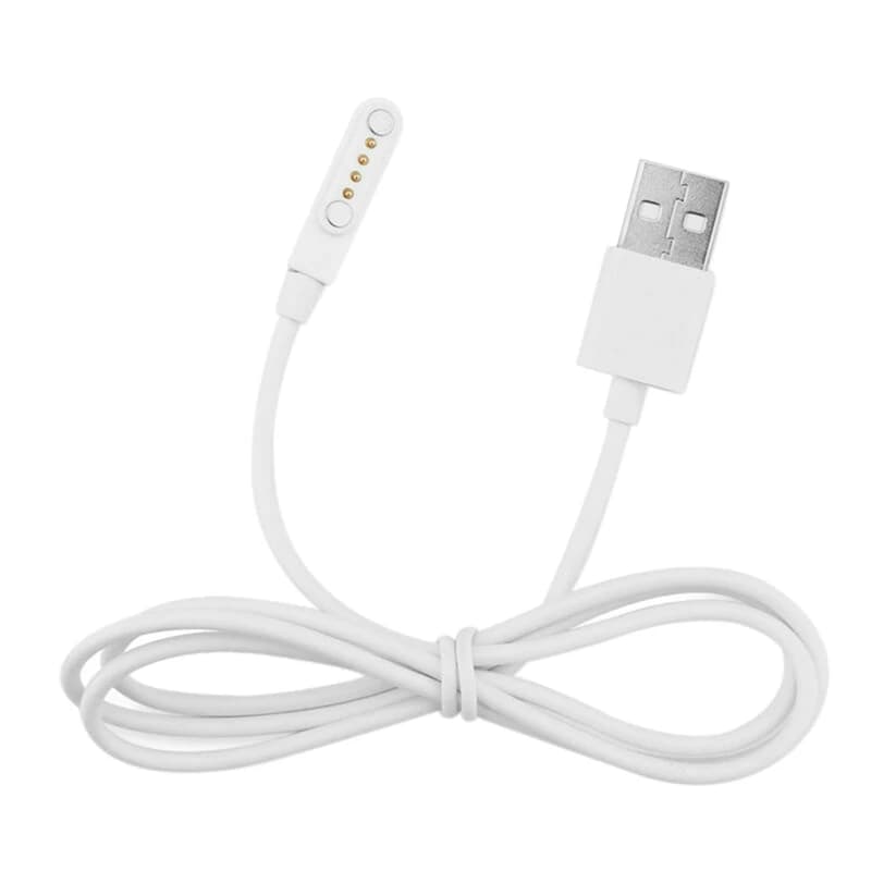 Nuovo cavo di ricarica magnetico USB 2.0 a 4 pin per Smart Watch KW88