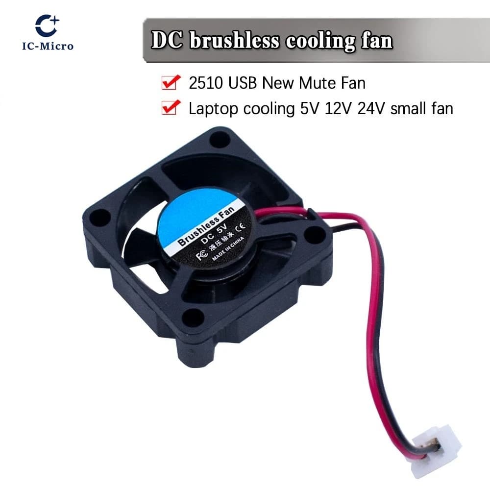Raspberry PI fan, active cooling fan for custom acrylic housing / plug-in and 5 V/supporto raspberry pi model B Plus