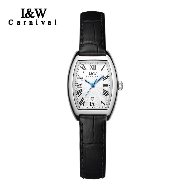 Switzerland Made Watch for Women CARNIVAL Brand Luxury Sapphire Calendar Quartz Wristwatch Ladies Fashion Waterproof Reloj Mujer