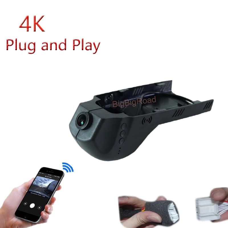4K Plug And Play For BMW Series 2 3 220i M235i / 320d 320i F30 F31 E90 340i 328i 335i 318i Auto Wifi DVR Video Recorder Dash Cam