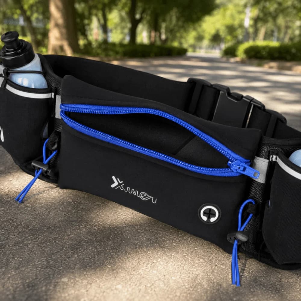 3pcs Lightweight Waterproof Waist Bag Lightweight Portable Design Sport Bag Running Belt For Running
