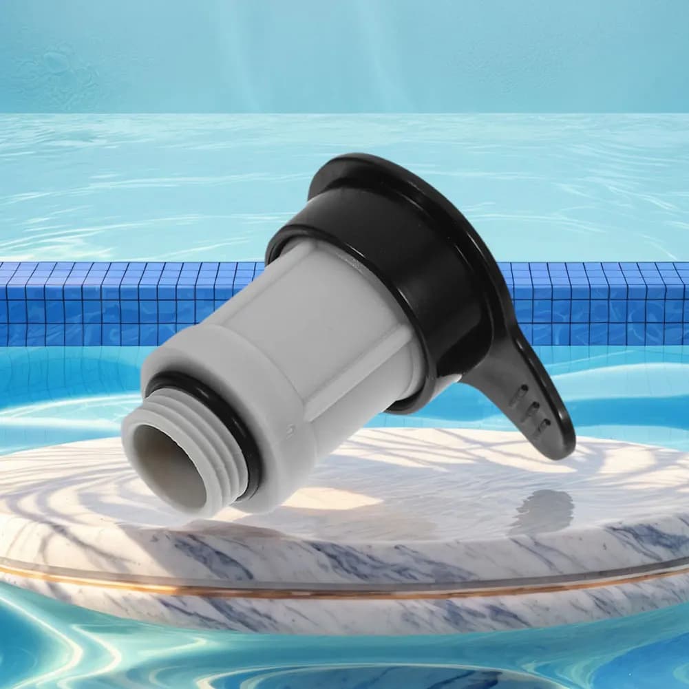 Air jet valve and air injector cover 12363 12373 for swimming pool maintenance, pool accessory