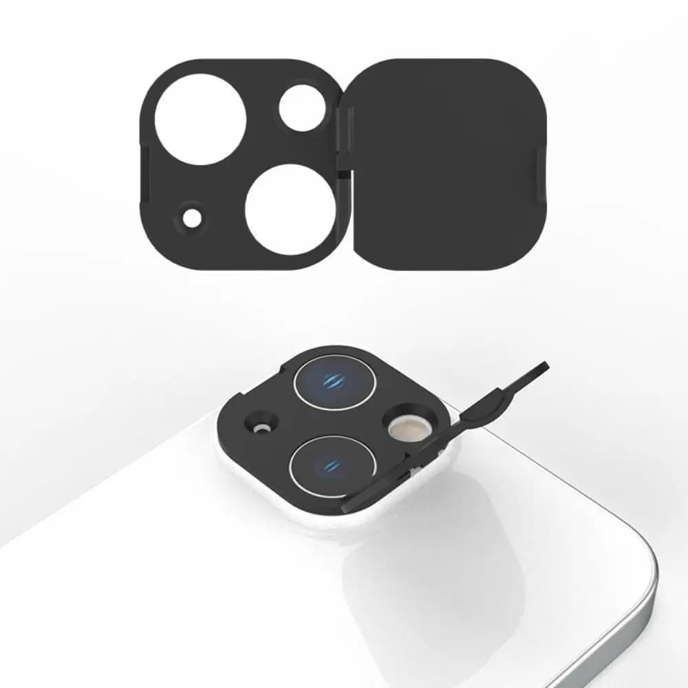 WebCam Protective Adhesive Rear Camera Target Cover for Plastic Privacy Camera Cover Protection for iPhone 15 ProMax 15Plus
