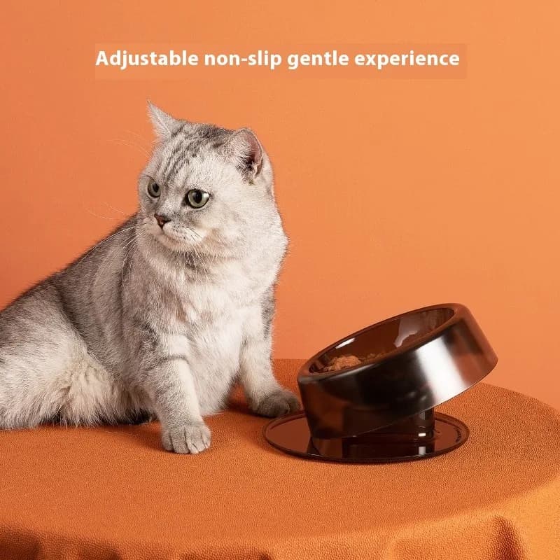 Ciotole per cani e gatti Piatto antiscivolo per alimenti per animali domestici con protezione per il collo per cani gatti