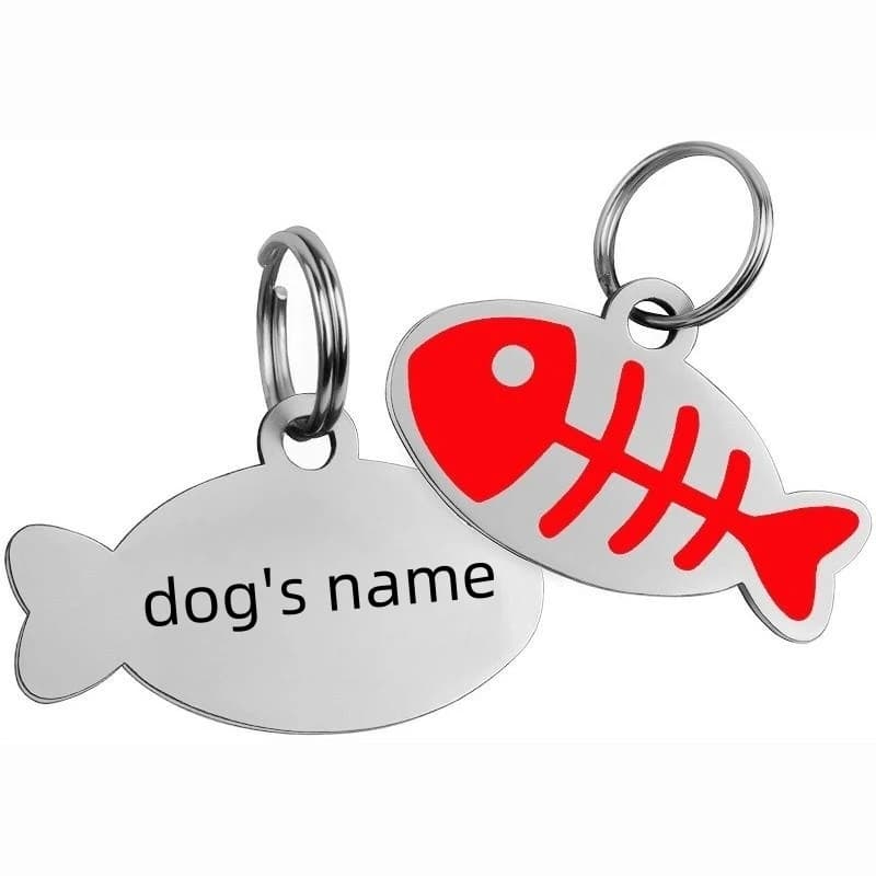 Targhetta per Cani Incisa Gratuitamente, Targhetta Identificativa Personalizzata Anti-Smarrimento per Cuccioli e Gatti, Targhetta alla Moda per Gattini, Accessori per Cani Chihuahua